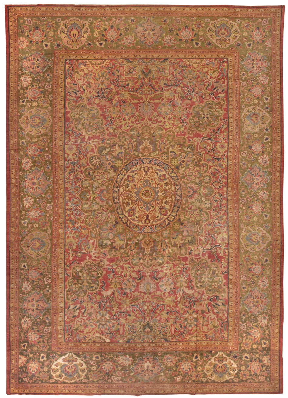 Antique Sultanabad Persian Rugs 43361 Main Image - By Nazmiyal