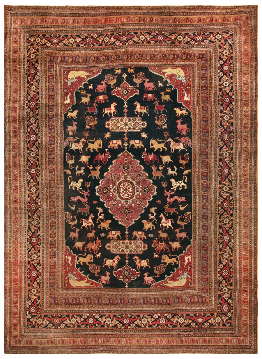 Antique Khorassan Persian Rug #44624 Main Image - By Nazmiyal