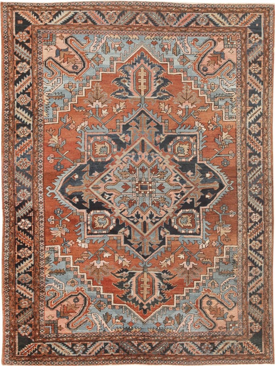 Antique Heriz Persian Rugs 44802 Main Image - By Nazmiyal
