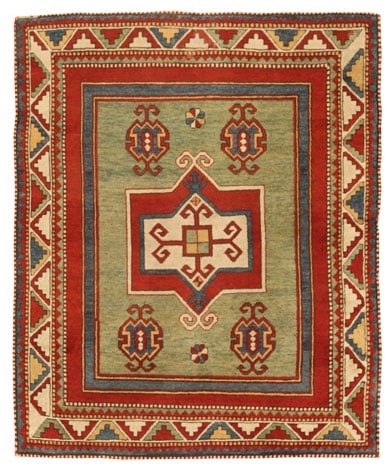 Antique Kazak Caucasian Rug #45093 Main Image - By Nazmiyal