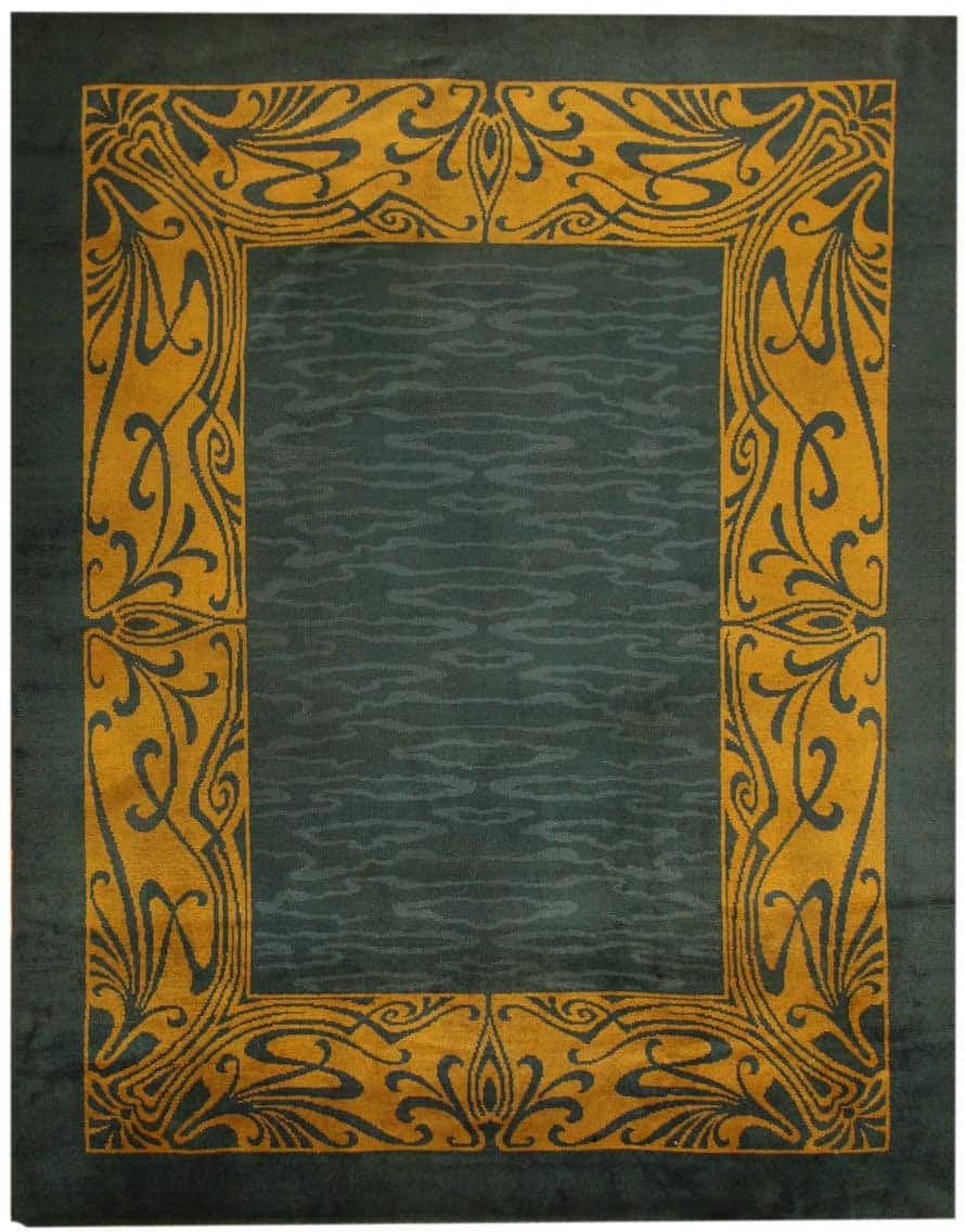 Art Nouveau Irish Donegal Rug 43139 Main Image - By Nazmiyal