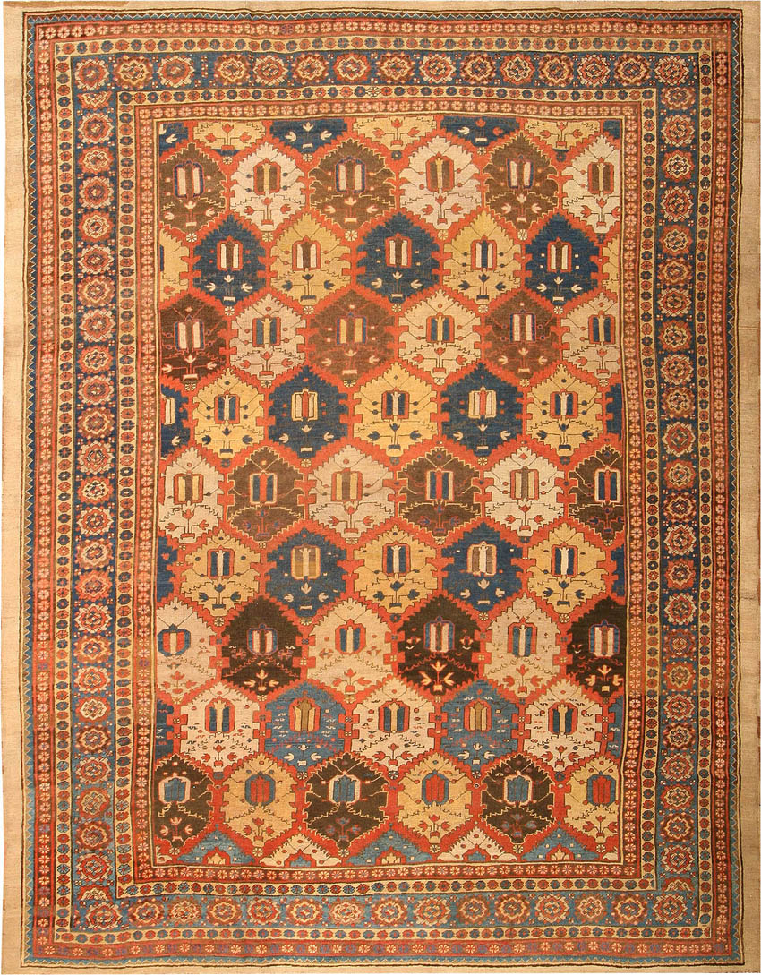 Antique Bakshaish Persian Rugs 42438 Main Image - By Nazmiyal Antique Bakshaish Persian Rugs 42438 Main Image - By Nazmiyal