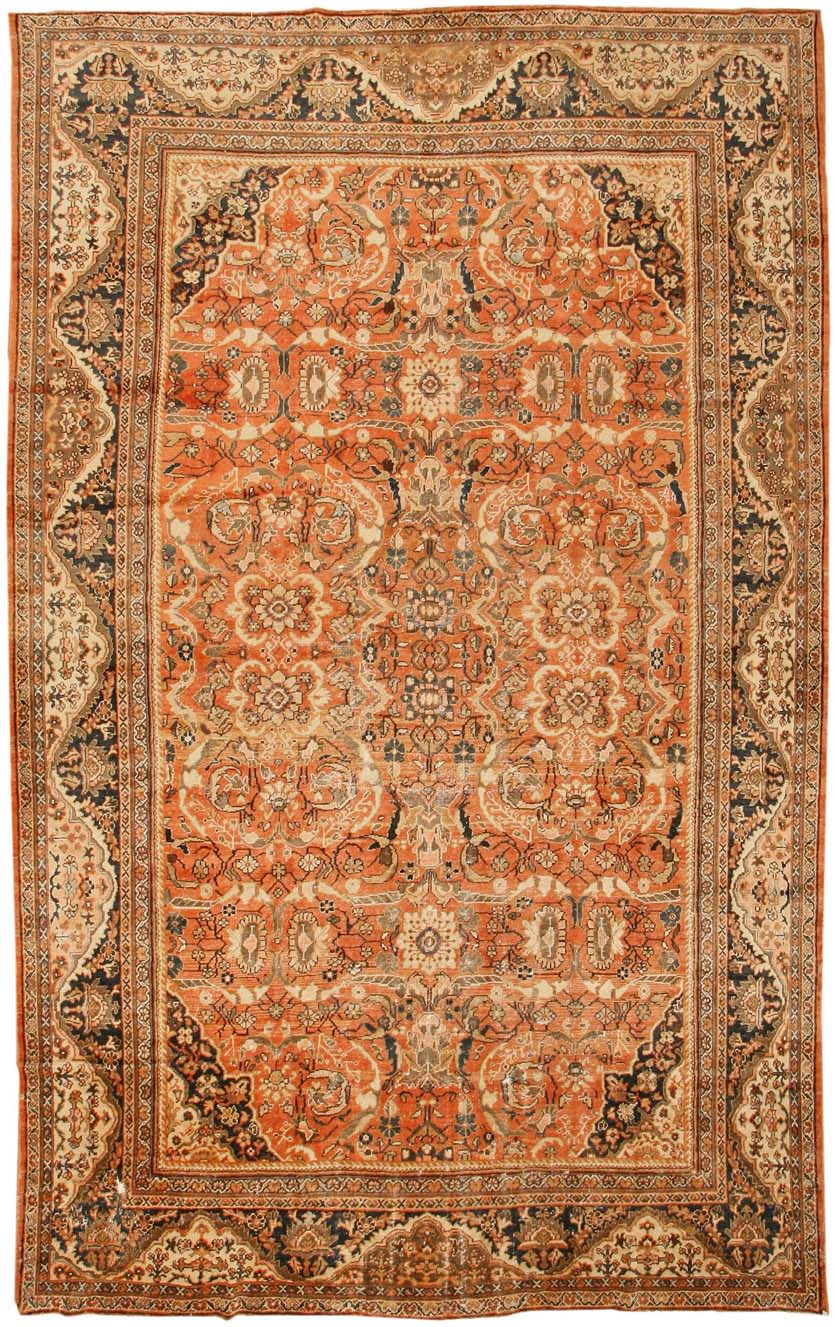Antique Sultanabad Persian Rugs 43425 Main Image - By Nazmiyal Antique Sultanabad Persian Rugs 43425 Main Image - By Nazmiyal