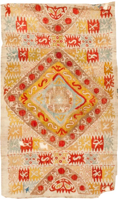 Antique Kaitag Embroidery #45210 Main Image - By Nazmiyal Antique Kaitag Embroidery #45210 Main Image - By Nazmiyal