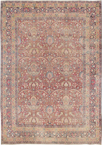 Antique Kerman Rug Kirman Rug