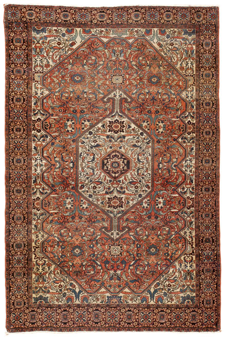 Antique Sarouk Farahan Persian Rug 45129 Main Image - By Nazmiyal