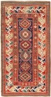 Antique Kazak Caucasian Rug 45173 Color Details - By Nazmiyal