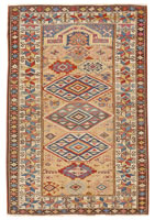 Antique Seychour Caucasian Carpet 45182 Color Details - By Nazmiyal