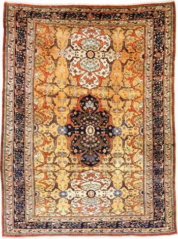Silk Bidjar Rug Antique Bijar Rug
