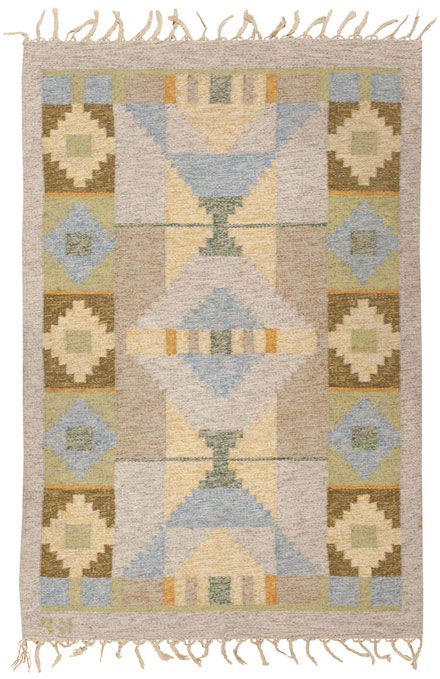 Swedish Kilim Rug 45272 Main Image - By Nazmiyal Swedish Kilim Rug 45272 Main Image - By Nazmiyal