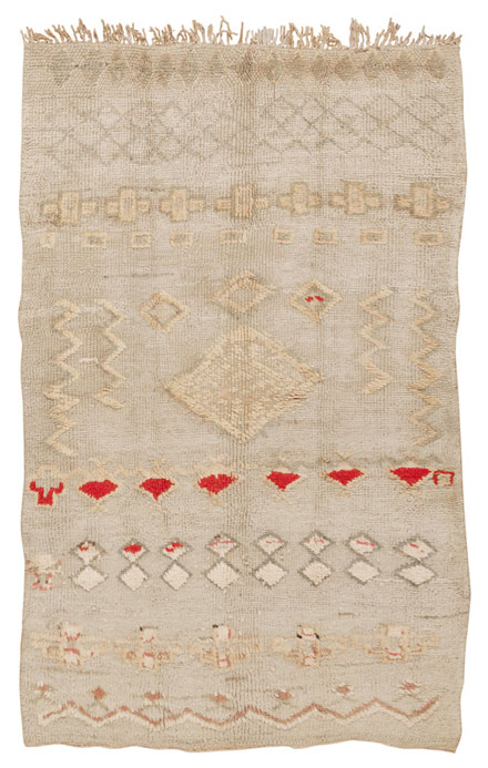 Vintage Moroccan Rug | 45294 by Nazmiyal