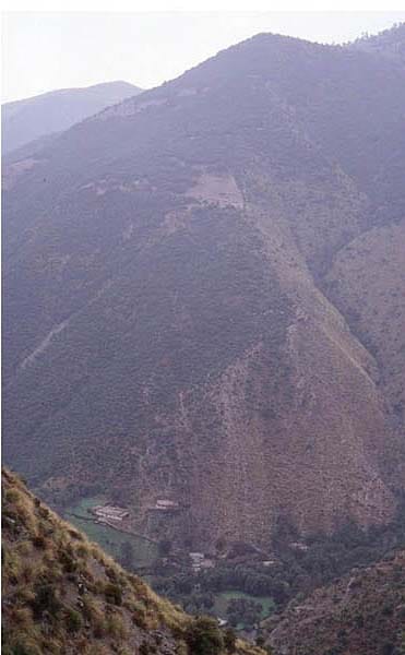 Scenic view of Atlas Mountains - Morocco