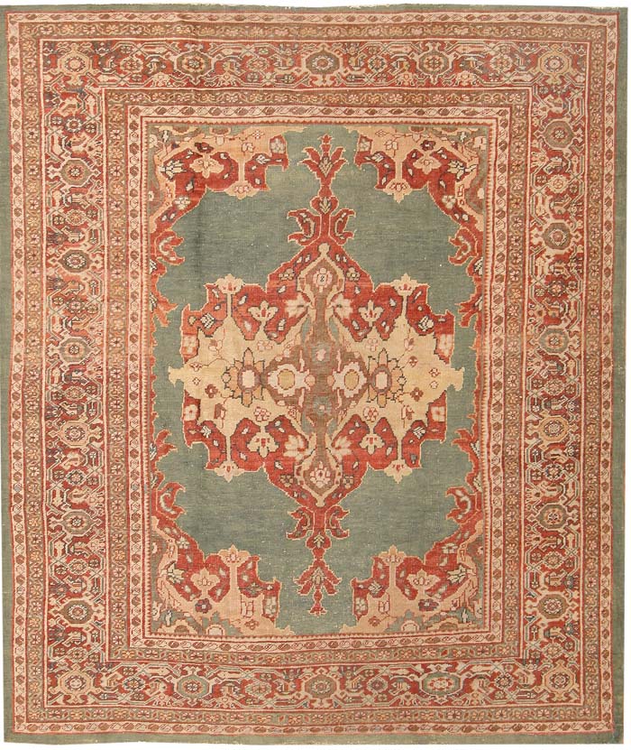 Antique Sultanabad Rug | 41320 Main - By Nazmiyal