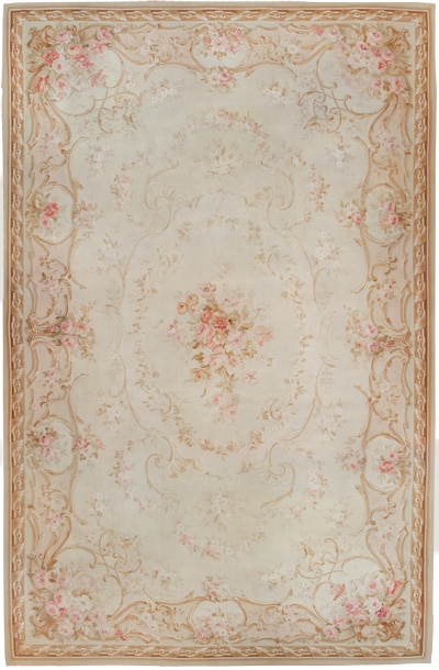 Antique Aubusson Carpet 45465 Antique Aubusson Carpet 45465 article Nazmiyal Assists L.A. Museum to Sell Two French Carpets