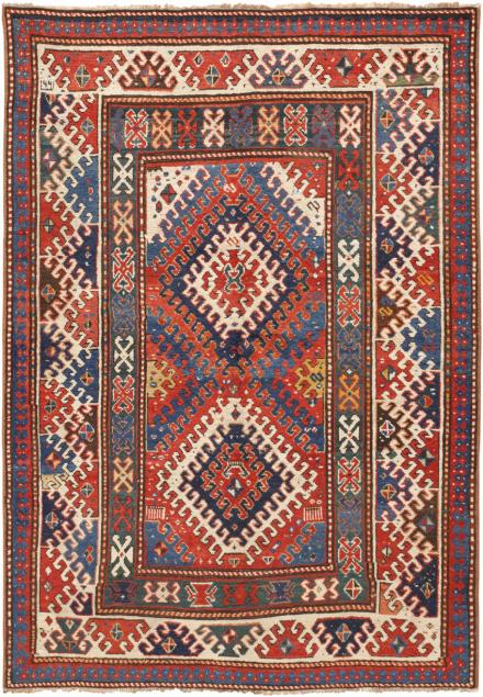 Antique Kazak Rug 45638 Main Image - By Nazmiyal