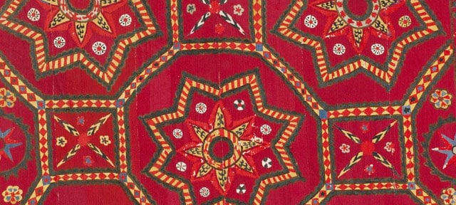 Suzani | Vintage Embroidery | Uzbeki Textile | 45695
