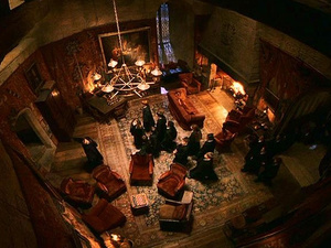 Harry Potter Gryffindor Common Room Antique Sultanabad Rug