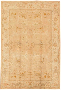 Antique Oushak Rug Like The One In The Movie The Blind Side