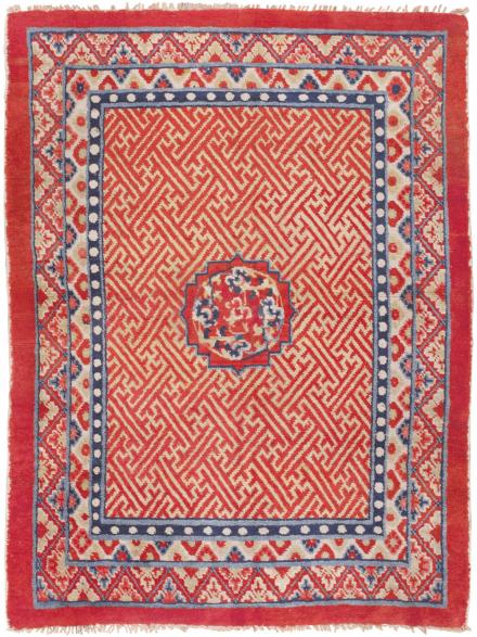 Antique Tibetan Rug 45640 Main Image - By Nazmiyal