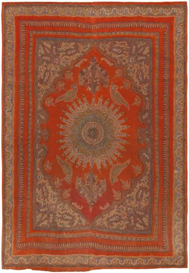 Antique Esfahan Rug 45777 Main Image - By Nazmiyal Antique Esfahan Rug 45777 Main Image - By Nazmiyal