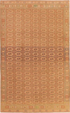 Antique Bezalel Rug From Jerusalem Israel #41270 by Nazmiyal Antique Rugs