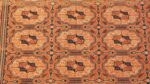 Detail Antique Bezalel rug from Jerusalem Israel 41270 by Nazmiyal