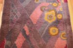 small geometric vintage chinese art deco rug 418 field Nazmiyal