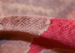 small geometric vintage chinese art deco rug 418 pile Nazmiyal