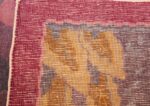 small geometric vintage chinese art deco rug 418 weave Nazmiyal
