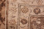 square size antique agra indian rug 41735 weave Nazmiyal