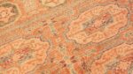 Weave detail Antique Bezalel rug from Jerusalem Israel 41270 by Nazmiyal