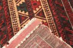Weave Small scatter size Antique Persian Baluch rug 2529 by Nazmiyal
