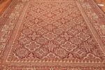 antique american flat woven ingrain rug 2755 field Nazmiyal