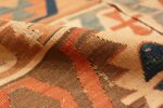 Pile Antique Kilim carpet 699 by Nazmiyal