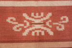 vintage scandinavian swedish kilim rug 3381 ivory Nazmiyal