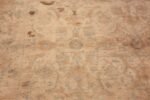 Ivory Antique Indian Cotton Agra Rug 40770 Side Diamond Nazmiyal