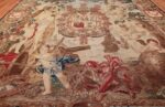 antique flemish heraldic tapestry of a spanish noble admiral 2399 all Nazmiyal