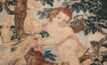 antique flemish heraldic tapestry of a spanish noble admiral 2399 band Nazmiyal