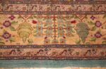 antique indian agra rug 40317 border Nazmiyal