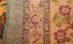 antique indian agra rug 40317 weave Nazmiyal