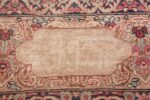 Antique Persian Kerman Rug 42487 Signature Writing Nazmiyal