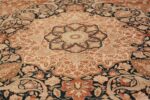 haji jalili antique tabriz persian carpet 40776 medallion Nazmiyal