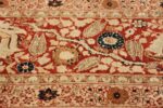 haji jalili antique tabriz persian carpet 40776 scrolls Nazmiyal