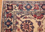 small scatter size antique persian kerman rug 42480 corner Nazmiyal