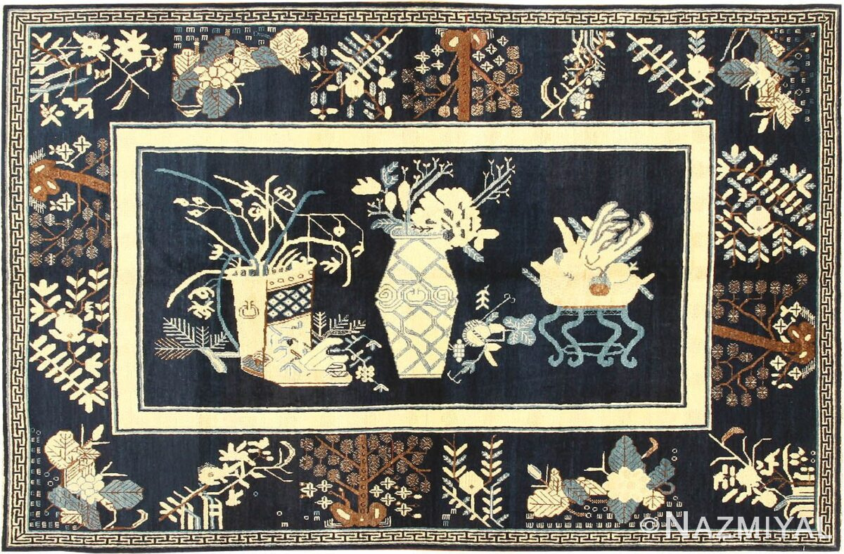 antique khotan rug 42447 Nazmiyal
