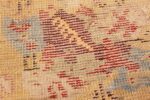 Weave detail Small Tribal Gold Antique Turkish Ghiordes rug 40843 by Nazmiyal