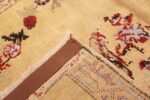 Weave Small Tribal Gold Antique Turkish Ghiordes rug 40843 by Nazmiyal