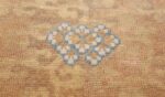rare antique 17th century chinese ningsia rug 3285 white Nazmiyal