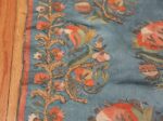 Collectible Antique Ottoman Silk Embroidery 42621 Border Design Nazmiyal