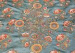 Collectible Antique Ottoman Silk Embroidery 42621 Central Medallion Nazmiyal
